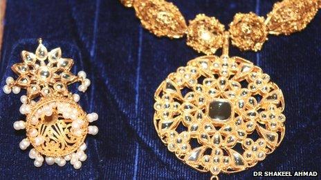 Some of the stolen jewellery