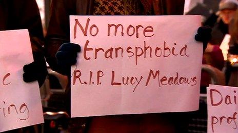 Lucy Meadows vigil