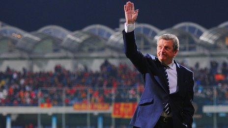 England manager Roy Hodgson