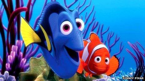 Production image from Finding Nemo