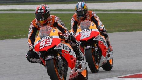 Marc Marquez & Dani Pedrosa