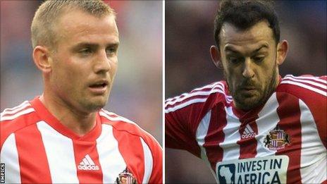 Lee Cattermole and Steven Fletcher