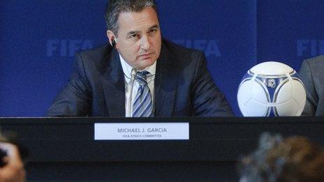 Michael J Garcia of Fifa's ethics committee