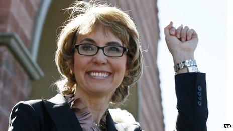 Gabrielle Giffords in March 2013