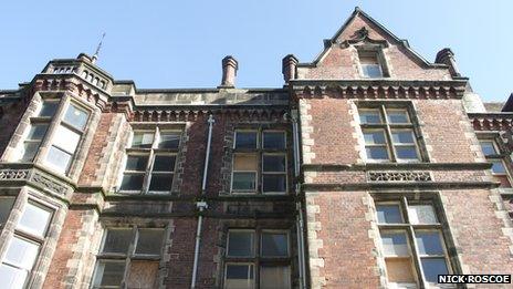 Part of the Edwardian wing of the former Jessop Hospital