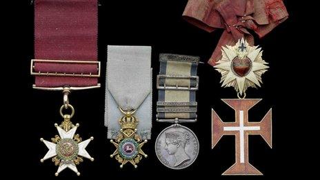 Sir George Magrath's medals