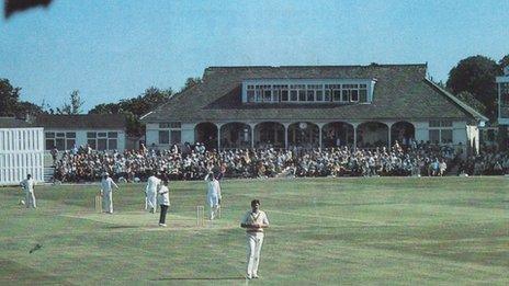 Cricket at Harrogate