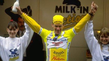 1991 Milk Race winner Chris Walker