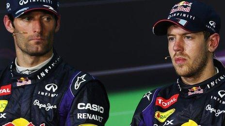 Sebastian Vettel & Mark