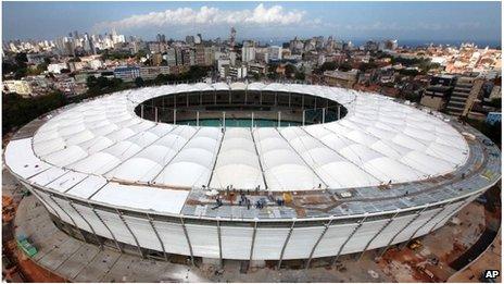 Arena Fonte Nova stadium, Brazil