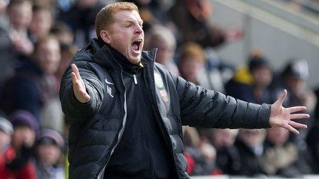 Celtic manager Neil Lennon