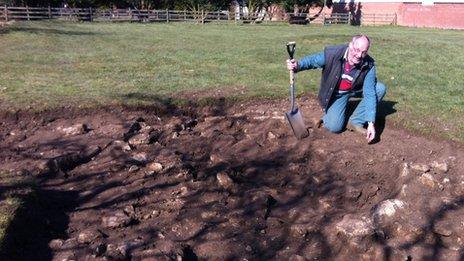 The site at Navenby