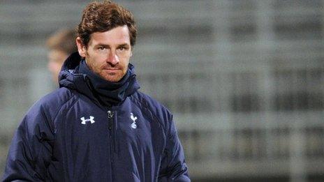 Tottenham manager Andre Villas-Boas