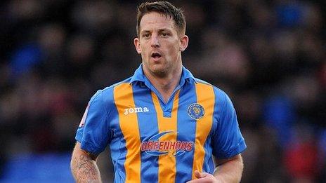 Shrewsbury Town centre-half Darren Jones