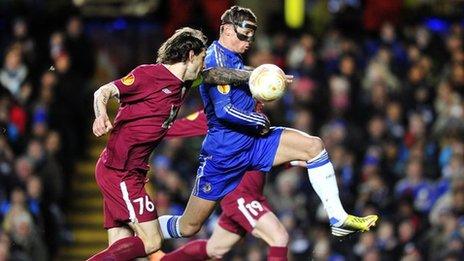 Chelsea striker Fernando Torres