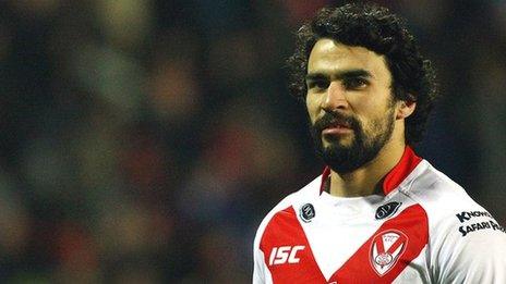 St Helens winger Ade Gardner