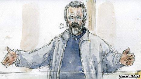 Toni Musulin depicted in a courtroom sketch in 2010