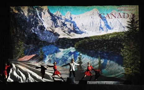 Michael Buble performs during the closing ceremony of the Vancouver 2010 Winter Olympics