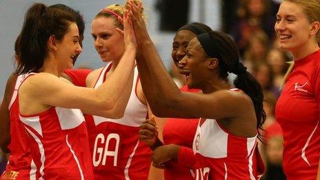 England netball players