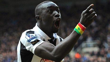 Papiss Cisse scores the winner for Newcastle against Fulham