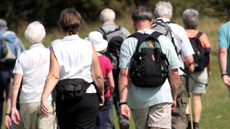 Ramblers in Buckinghamshire