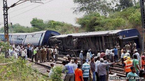 Train derailment on 10 April 2013