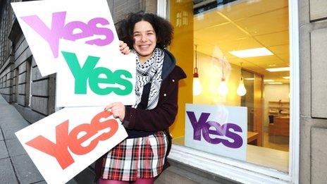 Yes Scotland launched its campaign for independence in May 2012