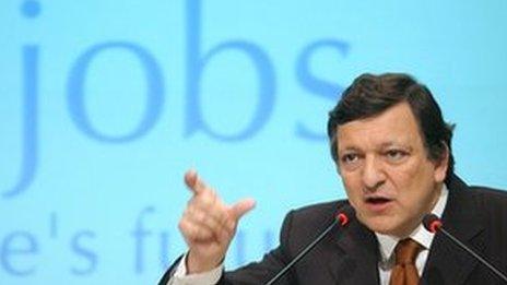 European Union Commission President Jose Manuel Barroso