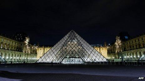 The Louvre in Paris