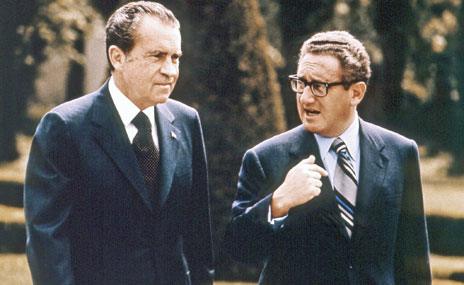 President Nixon and Henry Kissinger