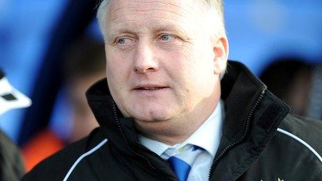 Bury manager Kevin Blackwell