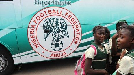 The Nigeria Football Federation logo