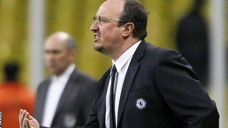 Chelsea interim manager Rafael Benitez