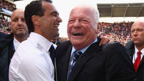 Wigan chairman Dave Whelan