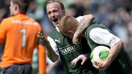 Leigh Griffiths and Eoin Doyle