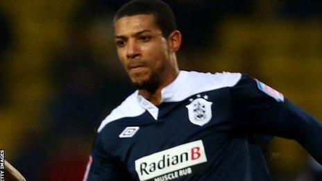 Huddersfield's Jermaine Beckford