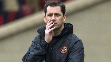 Dundee United manager Jackie McNamara