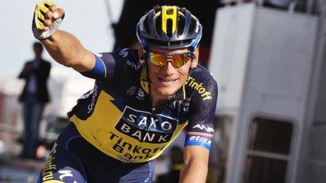 Roman Kreuziger wins the Amstel Gold