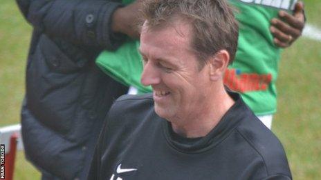 Matt Le Tissier made his Guernsey FC debut