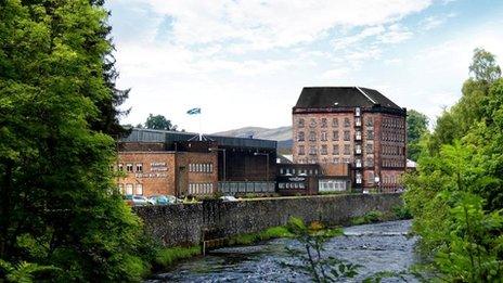 Deanston distillery near Doune