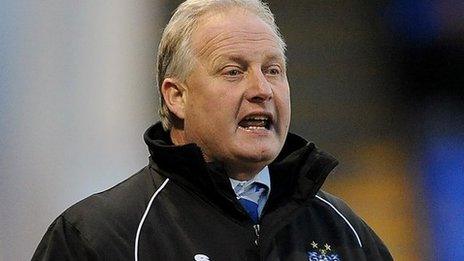 Bury manager Kevin Blackwell