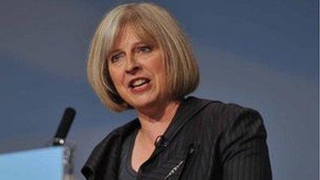 Home Secretary Theresa May