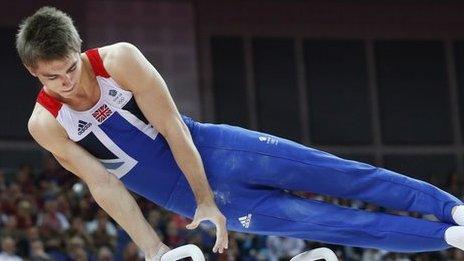 Gymnast Max Whitlock