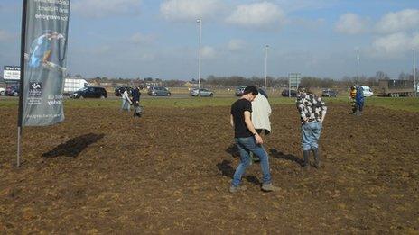 Volunteers planted different wildflowers and grasses including cowslip, yarrow, red campion and buttercup