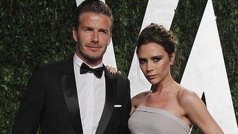 David and Victoria Beckham