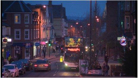 Cowley Road in Oxford