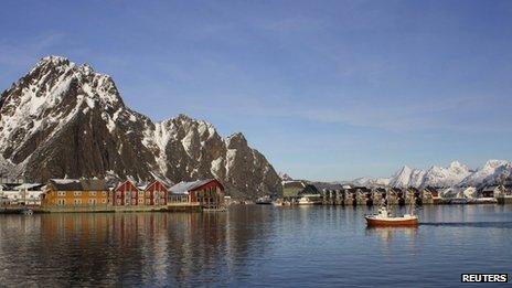 Svolvaer, Lofoten Islands, Norway - file pic