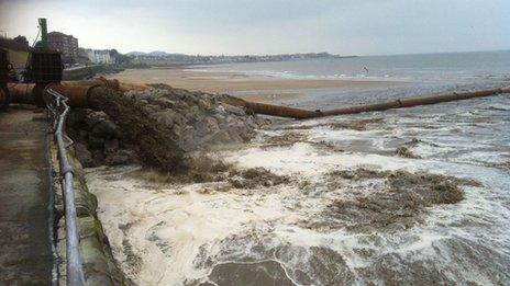 Colwyn Bay beach