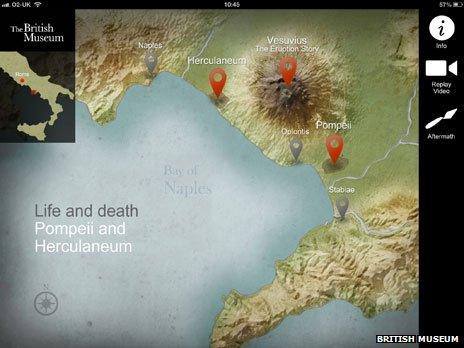 Pompeii app