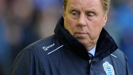 QPR manager Harry Redknapp